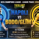 Nhận định bóng đá Napoli vs Bodo/Glimt vòng 3 Champions League tại TieuLamTV